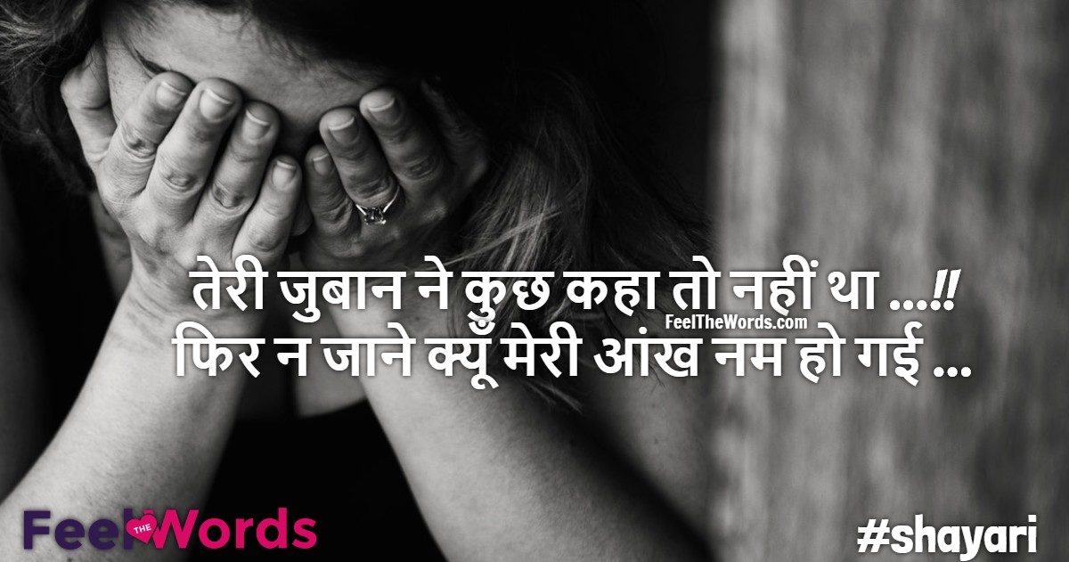 तेरी जुबान ने कुछ कहा तो नहीं था